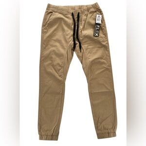 Southpole The Movement Flex Jogger Boys Sz 18/20 Tobacco Pockets Drawstring NWT